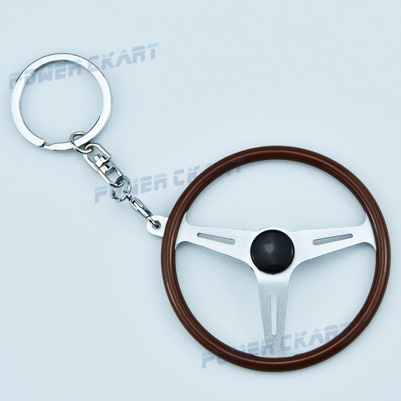 Breloc de mașină Lanț de chei ND Breloc de chei automat pentru stilul universal al modelului de mini volan