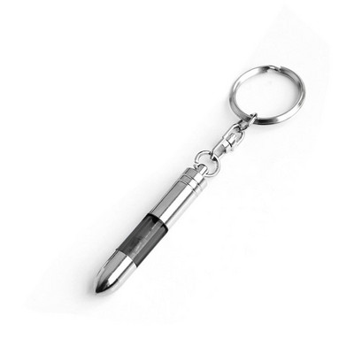 Cupru antistatic, portabil dinamic, pandantiv, breloc cheie, formă cilindru, eliminator de electricitate statică auto pentru mașină