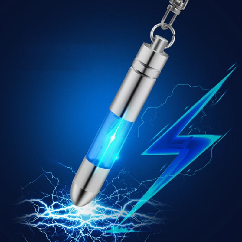 Mini Static Eliminator hordozható elektrosztatikus kisütő nagyfeszültségű antisztatikus kulcstartó szerszám antisztatikus rúd 40GF