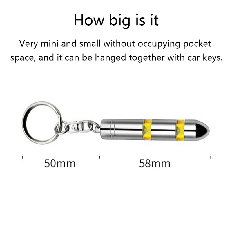 1 buc. Breloc mașină antistatică Caroseria statică Eliminator de statică Descărcător Breloc antistatic Descărcare glonț Elimina statică