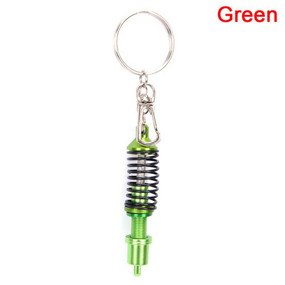 1 buc. Arcuri elicoidale reglabile piesa masina amortizor breloc din aliaj breloc cu arc amortizor cadou creativ