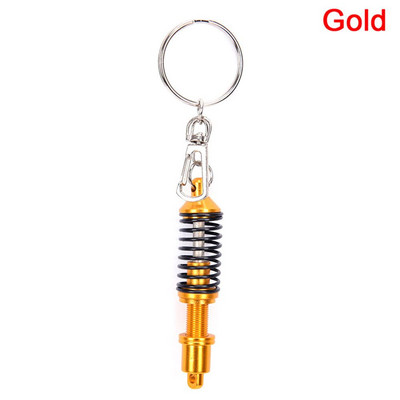 1 buc. Arcuri elicoidale reglabile piesa masina amortizor breloc din aliaj breloc cu arc amortizor cadou creativ