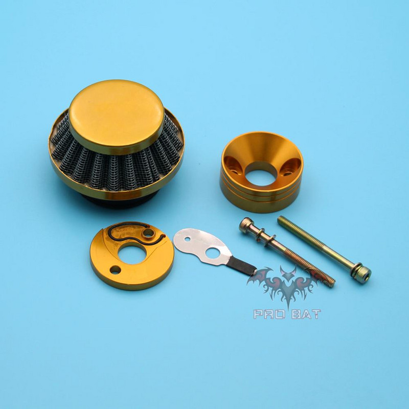 Zračni filter s adapterom i kompletom prigušnice za 2-taktni 23cc 25cc 26cc 33cc 35cc 40cc 43cc 47cc 49cc Pocket Bike skuter