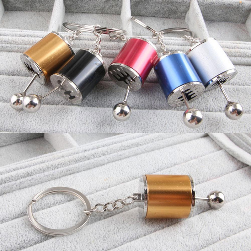 Mini Turbo Turbocompresor Breloc pentru stilul mașinii Breloc Cutie de viteze Pandantiv Breloc Butoane Stick Breloc Schimb Metal Aut