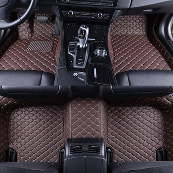 Πατάκια αυτοκινήτου για Hyundai Elantra 2021 2022 Εσωτερικά Αυτοκινήτων Αξεσουάρ Μαξιλάρια ποδιών Πεντάλ Ανταλλακτικά Αδιάβροχα Προστασία προσαρμοσμένων καλυμμάτων