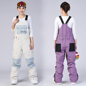 Nove jednodijelne skijaške hlače Kombinezoni za sportove na otvorenom Snowboard kombinezoni Muška ženska skijaška odijela Tople prošivene snježne hlače Zimska odjeća