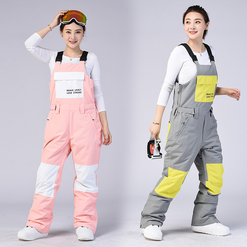 Nove jednodijelne skijaške hlače Kombinezoni za sportove na otvorenom Snowboard kombinezoni Muška ženska skijaška odijela Tople prošivene snježne hlače Zimska odjeća