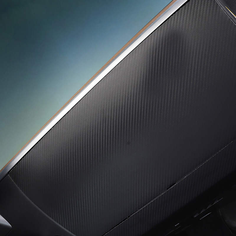 Pirštinių dėžutės apsauga nuo smūgių, skirta Tesla Model Y šoninės briaunos plėvelės modelio 2020-2023 apsauginių lipdukų