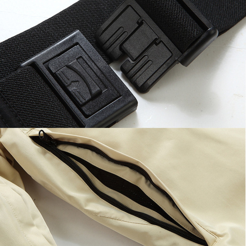 Îmbrăcăminte de iarnă Costum de schi dintr-o bucată Femei Bărbați Pantaloni de snowboard Salopete rezistente la vânt Pantaloni caldi pentru zăpadă Plus Set de schi din bumbac