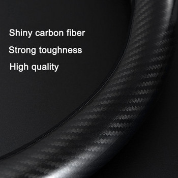 Δερμάτινο κάλυμμα τιμονιού αυτοκινήτου MIDOON Carbon Fiber Lincoln navigator MKZ MKC MKX Nautilus Logs Continental