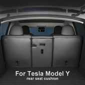 Automašīnas pretnetīrības paliktnis Tesla Model 3 Model Y Aizmugurējā sēdekļa bagāžnieka spilventiņi Atzveltnes atzveltnes aizsargspilveni Pretsitienu Model 3 2017-2022