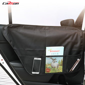 Carsun Covoraș pentru ușă auto anti-zgârieturi Covoraș pentru animale de companie Anti lovitură Tampă anti-murdare cu geantă de depozitare Accesorii auto Protecție ușă laterală Autocolante auto