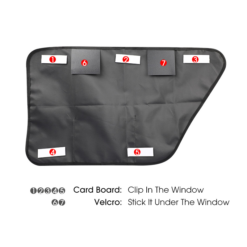 Carsun Covoraș pentru ușă auto anti-zgârieturi Covoraș pentru animale de companie Anti lovitură Tampă anti-murdare cu geantă de depozitare Accesorii auto Protecție ușă laterală Autocolante auto