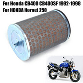 Piese motociclete Filtru de aer Element de curățare a aerului pentru Honda CB400 CB400SF 1992-1994 1995 1996 1997 1998 Accesorii Hornet 250