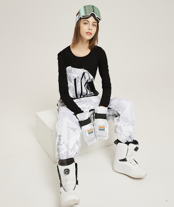 Pantaloni de schi cu bretele, 2022, impermeabili, rezistenti la vânt, pentru bărbați și femei, pantaloni pentru zăpadă, îmbrăcăminte în aer liber, pantaloni pentru bărbați