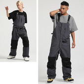 2023 m. žiemos kombinezonai, nauji vientisi slidinėjimo kelnės, moteriškos lauko snieglenčių kombinezonai, vyriški, neperšlampami, vandeniui atsparūs slidinėjimo kostiumai, šiltos sniego kelnės