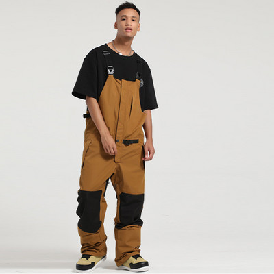 2023 m. žiemos kombinezonai, nauji vientisi slidinėjimo kelnės, moteriškos lauko snieglenčių kombinezonai, vyriški, neperšlampami, vandeniui atsparūs slidinėjimo kostiumai, šiltos sniego kelnės