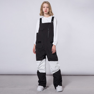 Téli új férfi egyrészes sínadrág overál kültéri snowboard ruha vízálló, szélálló hőálló női hónadrág téli jumpsuit