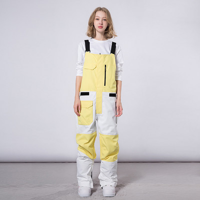 Téli új férfi egyrészes sínadrág overál kültéri snowboard ruha vízálló, szélálló hőálló női hónadrág téli jumpsuit
