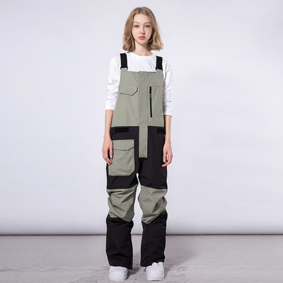 Téli új férfi egyrészes sínadrág overál kültéri snowboard ruha vízálló, szélálló hőálló női hónadrág téli jumpsuit