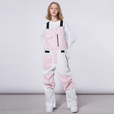 Téli új férfi egyrészes sínadrág overál kültéri snowboard ruha vízálló, szélálló hőálló női hónadrág téli jumpsuit