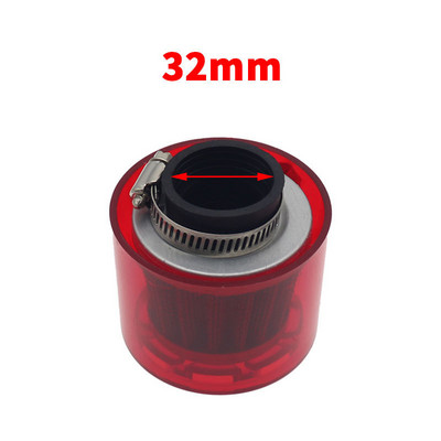 32/35/38/42/48-50mm Cot îndoit/Stright Motocicletă Motocicletă Filtru de aer Filtru de curățat Se potrivește 50cc-250cc ATV Pit Dirt Bike Anti stropire