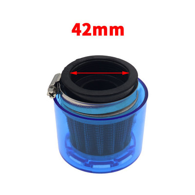 32/35/38/42/48-50mm Cot îndoit/Stright Motocicletă Motocicletă Filtru de aer Filtru de curățat Se potrivește 50cc-250cc ATV Pit Dirt Bike Anti stropire