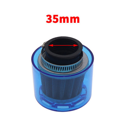 32/35/38/42/48-50mm Cot îndoit/Stright Motocicletă Motocicletă Filtru de aer Filtru de curățat Se potrivește 50cc-250cc ATV Pit Dirt Bike Anti stropire