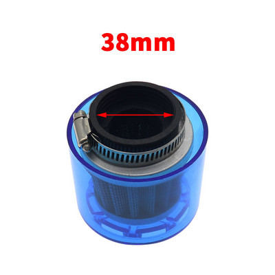 32/35/38/42/48-50mm Cot îndoit/Stright Motocicletă Motocicletă Filtru de aer Filtru de curățat Se potrivește 50cc-250cc ATV Pit Dirt Bike Anti stropire