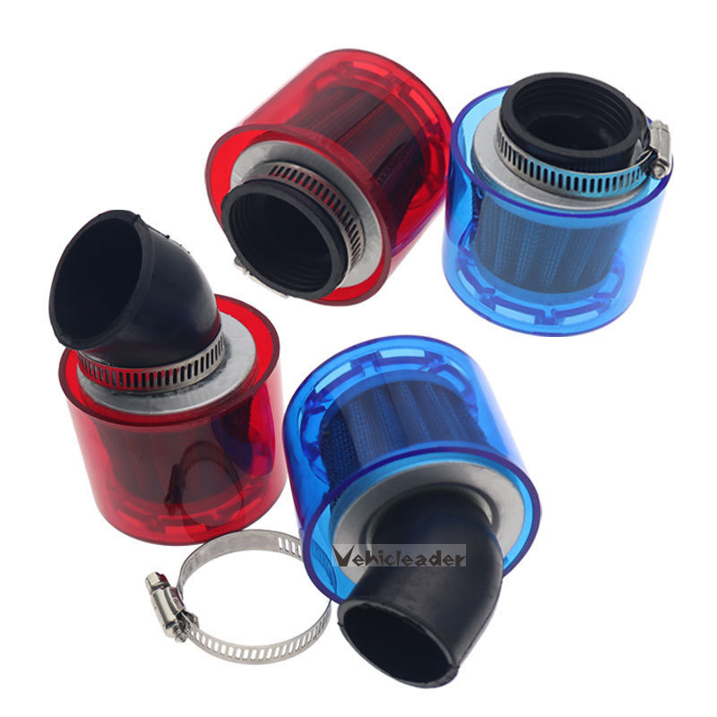 32/35/38/42/48-50mm Cot îndoit/Stright Motocicletă Motocicletă Filtru de aer Filtru de curățat Se potrivește 50cc-250cc ATV Pit Dirt Bike Anti stropire
