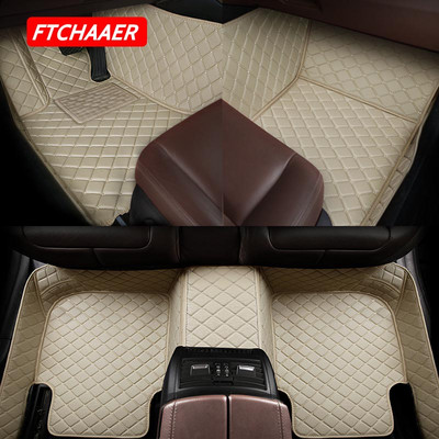 FTCHAAER Covorașe auto pentru VW Tiguan T-ROC T-CROSS Accesorii pentru picioare Coche Covoare auto