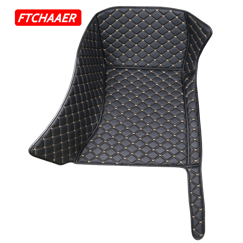 FTCHAAER Covorașe auto pentru VW Tiguan T-ROC T-CROSS Accesorii pentru picioare Coche Covoare auto