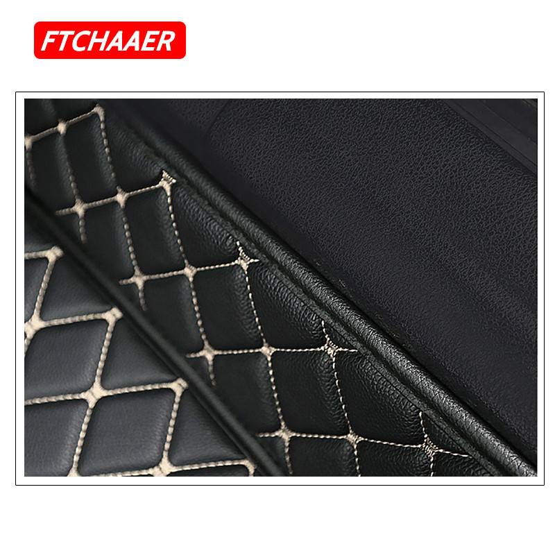 FTCHAAER Covorașe auto pentru VW Tiguan T-ROC T-CROSS Accesorii pentru picioare Coche Covoare auto