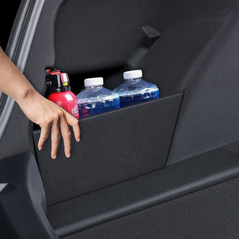 2 бр. Кутия за съхранение на багажник на кола Преграда за багажник за MG 4 Electric 2022-2025 Части за преграда на багажника Аксесоари за преграда за съхранение на кутия за багаж