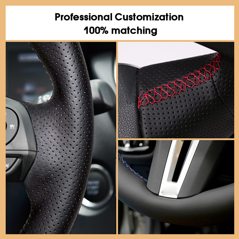 Capacul volanului auto personalizat pentru Nissan Tiida 2004-2010 Sylphy 2006-2010 2011 Versa 2007 08-2011 Versa Noteinterior