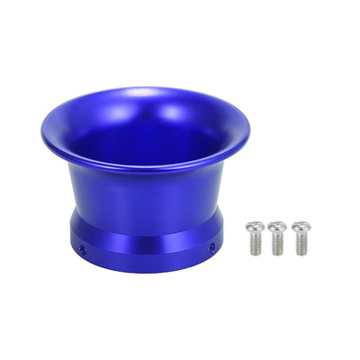 Motoforti Negru 50mm Diametrul Interioară Carburator Motocicletă Filtru Aer Admisie Viteza Stiva Pâlnie Admisie din aliaj de aluminiu