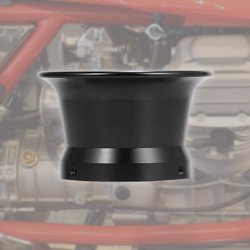 Motoforti Negru 50mm Diametrul Interioară Carburator Motocicletă Filtru Aer Admisie Viteza Stiva Pâlnie Admisie din aliaj de aluminiu