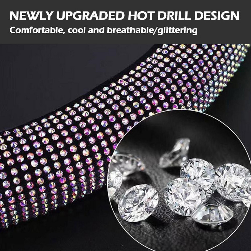 37-39 см универсален капак за автомобилен волан за жени Момичета Авто интериор Bling Pink Аксесоари за декорация за жени Момиче