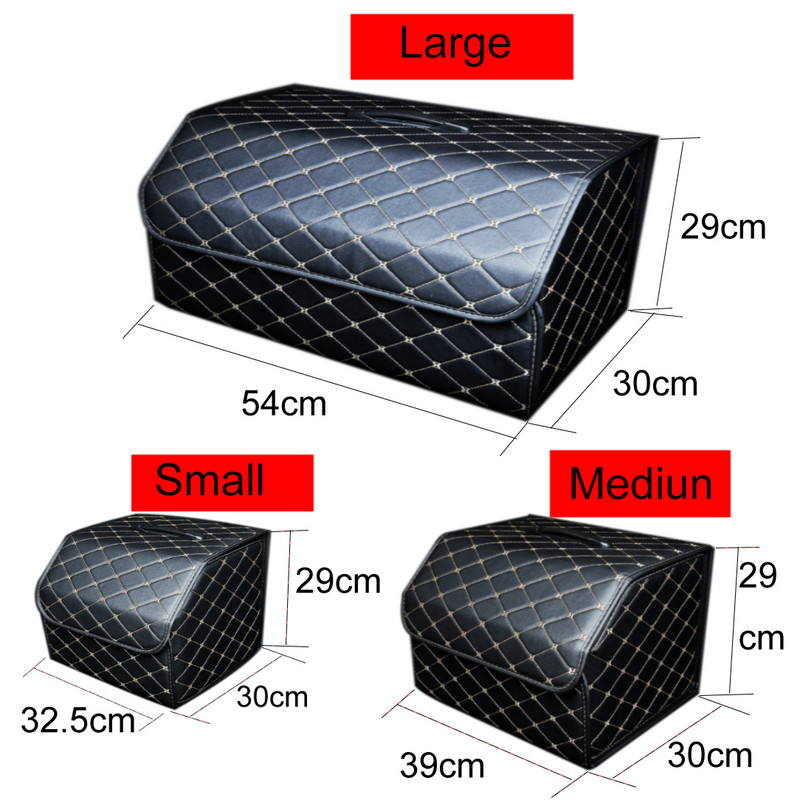 Cutie de organizare a portbagajului mașinii, portabil, impermeabil, organizator multifuncțional de mașină, pliabil, depozitarea portbagajului mașinii, ordonarea, accesoriile auto