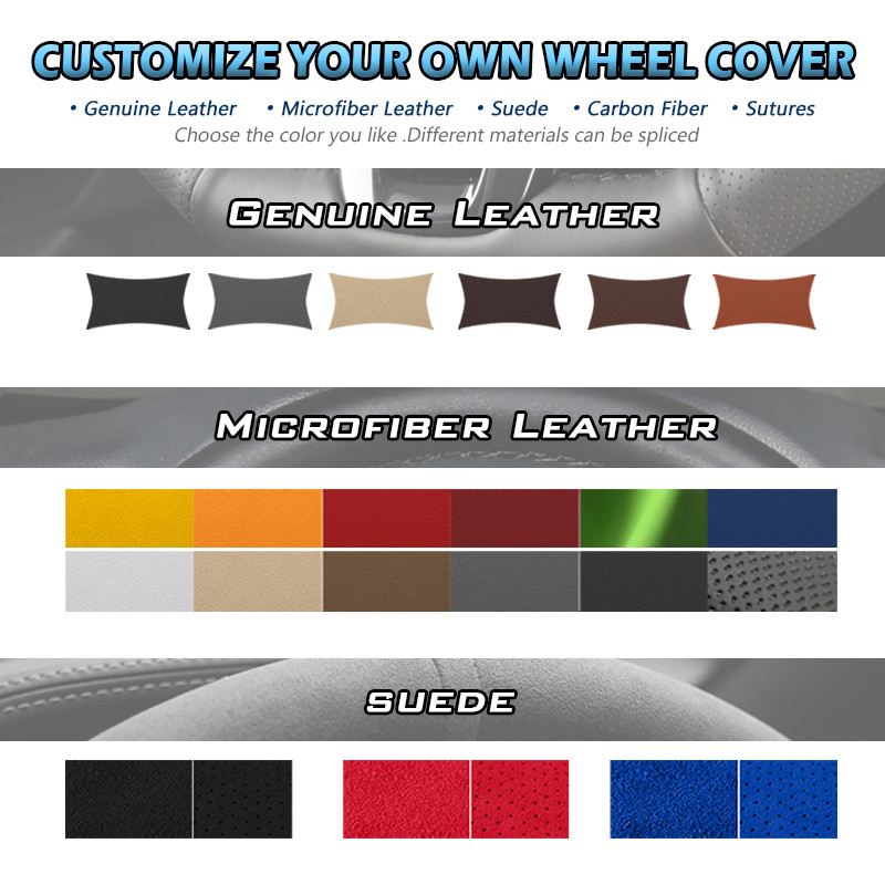 2022 Prilagođena pletena navlaka za volan automobila za Tesla Model 3 Model y 100% pristajanje, elegantna moda, mekana protuklizna unutrašnjost automobila