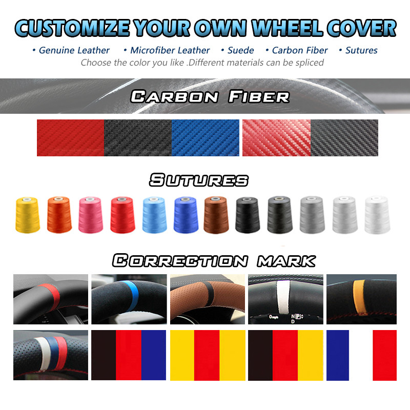 2022 Prilagođena pletena navlaka za volan automobila za Tesla Model 3 Model y 100% pristajanje, elegantna moda, mekana protuklizna unutrašnjost automobila