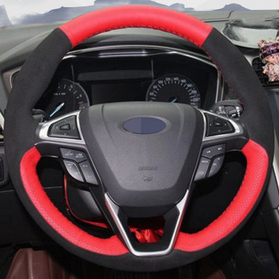 Personalizați capacul volanului auto pentru Ford Fusion Mondeo 2013-2014 EDGE 2015-2016 Interior auto