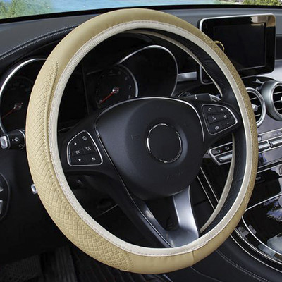 Universaalne autokiust nahast rooliratta kate Hingav Elasti Auto Auto elastsed libisemiskindlad roolirattakatted Auto stiil