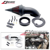 Ansamblu filtru de aer din metal de performanță modificat pentru motocicletă pentru Yamaha XVS650 Vstar V-Star XVS 650 tot anul 1986-2012