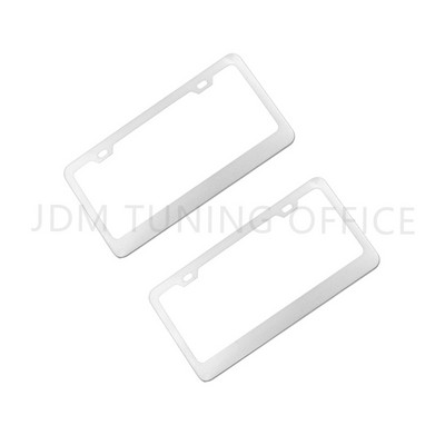 Suport universal pentru cadru pentru plăcuță de înmatriculare auto Din aliaj de aluminiu Suport pentru plăcuță de înmatriculare albastru ars Accesoriu auto pentru automobile