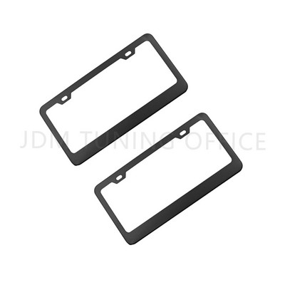 Suport universal pentru cadru pentru plăcuță de înmatriculare auto Din aliaj de aluminiu Suport pentru plăcuță de înmatriculare albastru ars Accesoriu auto pentru automobile