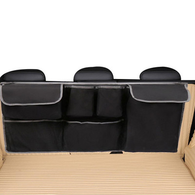 Organizator de spate pentru scaunul din spate al mașinii Geantă de depozitare pentru bancheta din spate de mare capacitate, articole diverse, depozitare, organizare de buzunar, accesorii