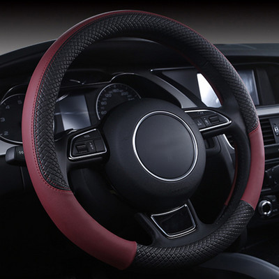 Impletitură universală pentru volan de mașină, piele de înaltă calitate, anti-alunecare, 8 culori, capac pentru volan de mașină, accesorii auto pentru stilul auto
