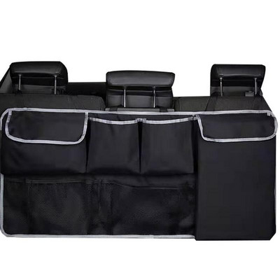 Οργάνωση πορτμπαγκάζ αυτοκινήτου Ανθεκτική τσάντα αποθήκευσης φορτίου με διχτυωτό πορτμπαγκάζ αυτοκινήτου Τακτοποίηση εσωτερικών αξεσουάρ κάμπινγκ