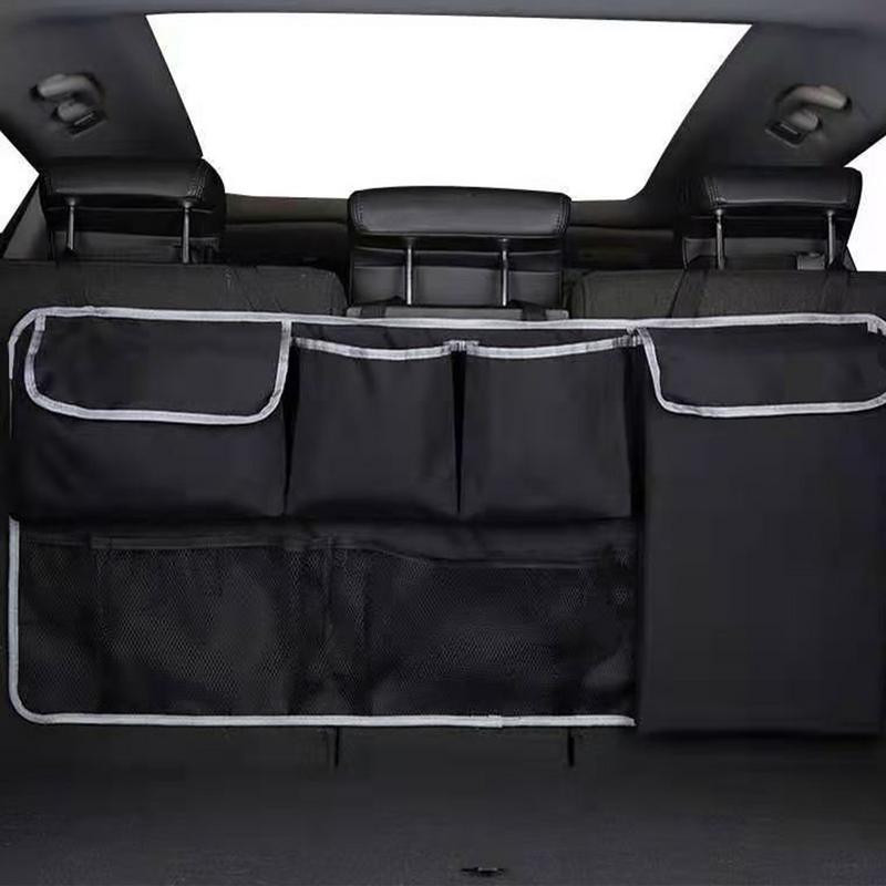 Automobilio bagažinės organizatorius Patvarus automatinis bagažinės tinklelis, krovinių laikymo krepšys, talpinimas, vidaus tvarkymas, stovyklavimo reikmenys